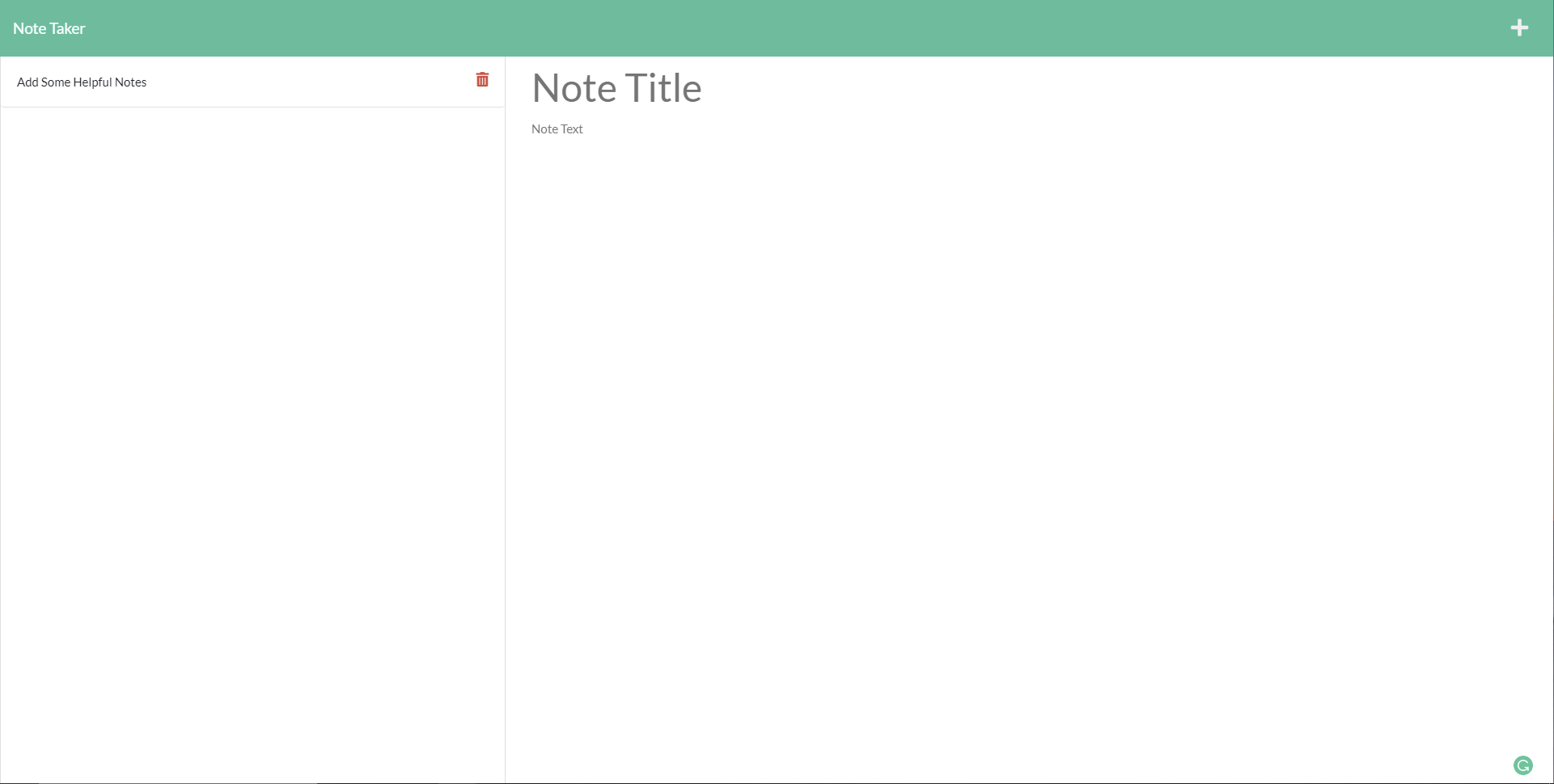 Note Taker