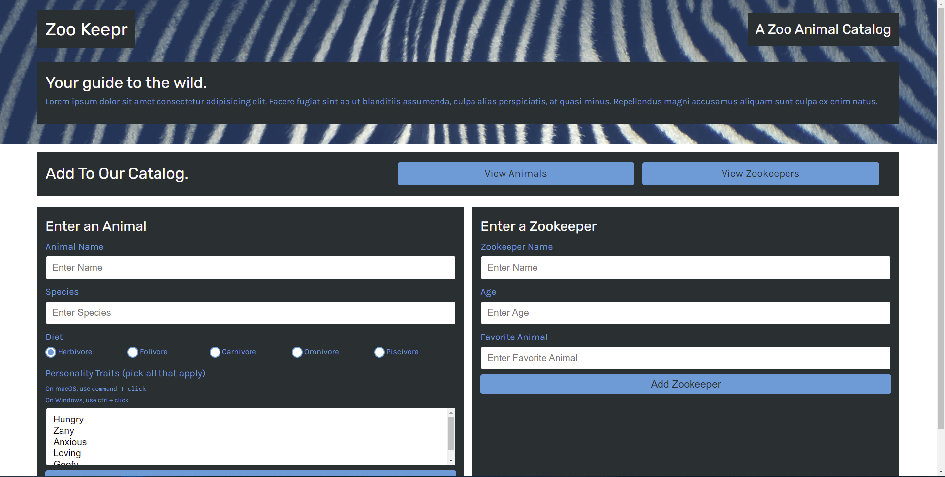 Zookeeper